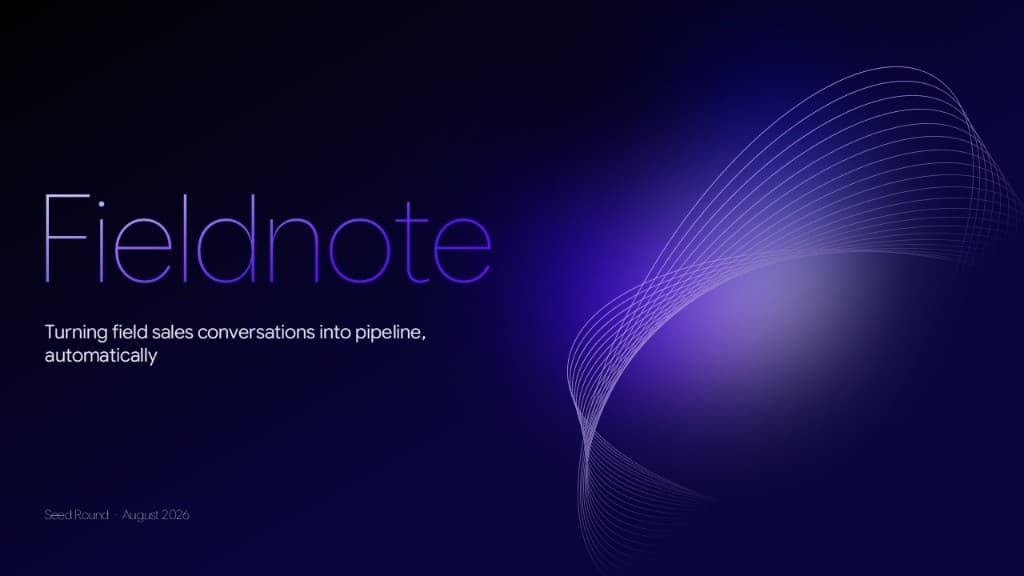 Title — Pitch Deck design sample by Canviere Studio
