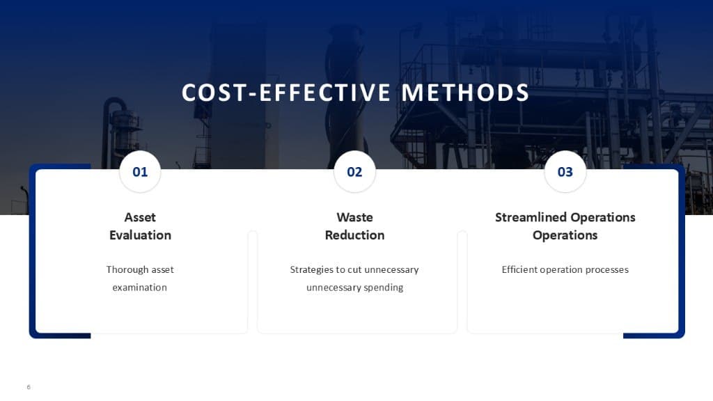Cost-effective methods